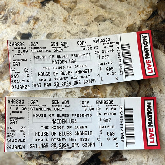 3/30 Free House of Blues Tickets